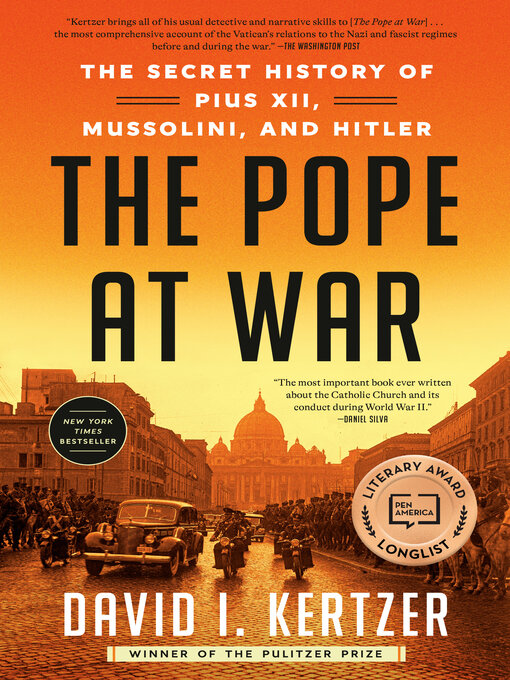 Nimiön The Pope at War lisätiedot, tekijä David I. Kertzer - Saatavilla